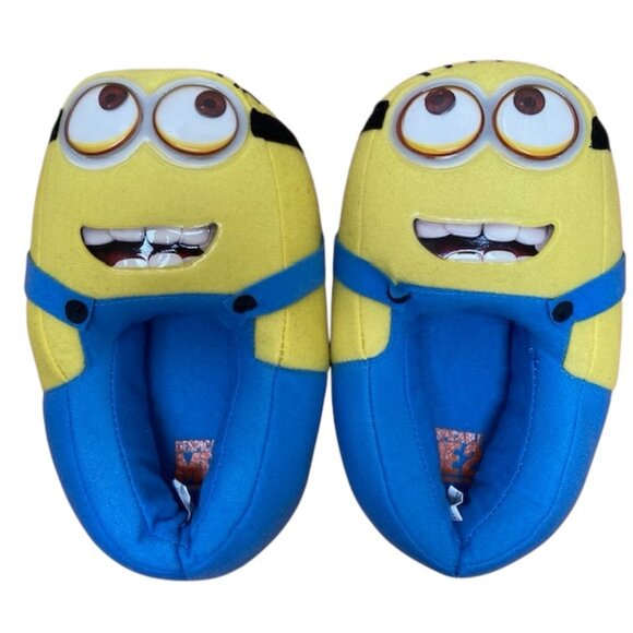 Minion Slippers Big Kid size XL 4/5 - Picture 1 of 5